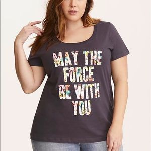 Floral Star Wars tshirt